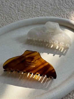 摩登貝殼抓夾－琥珀