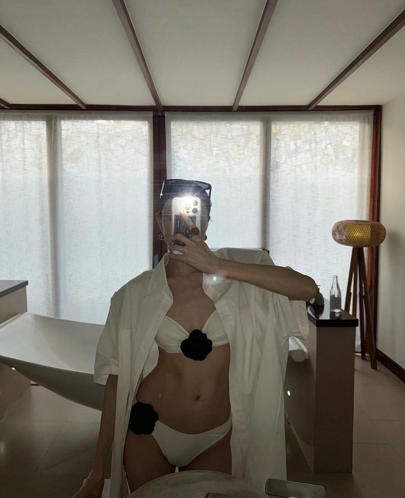 歐美玫瑰比基尼