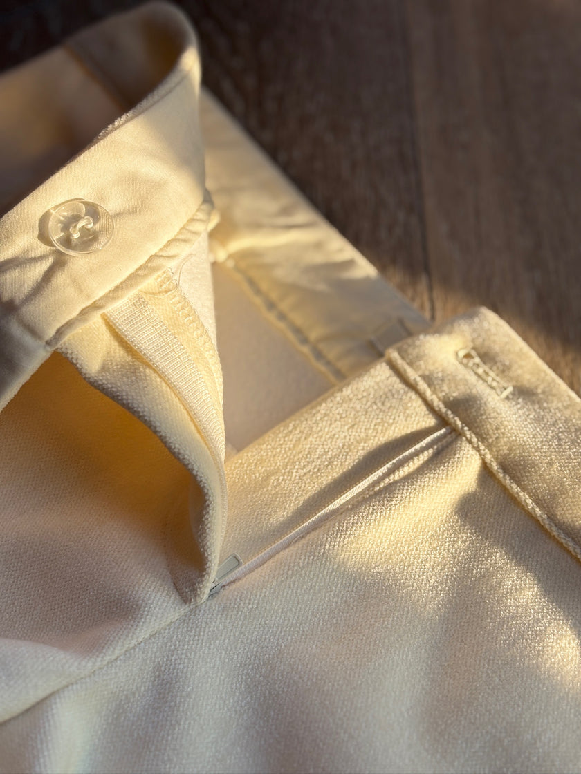 霧光低腰短褲-杏