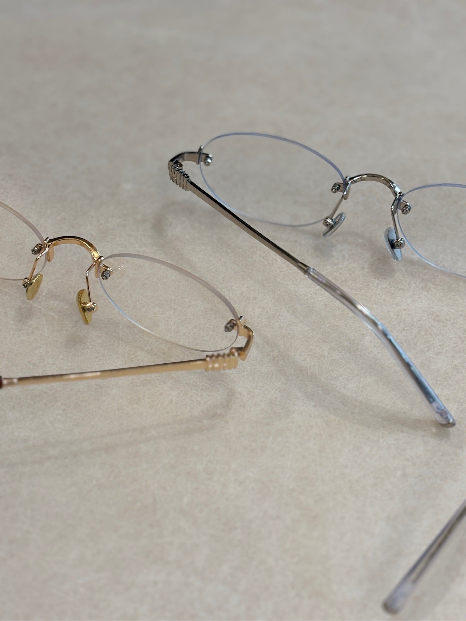 高智感金屬無框眼鏡