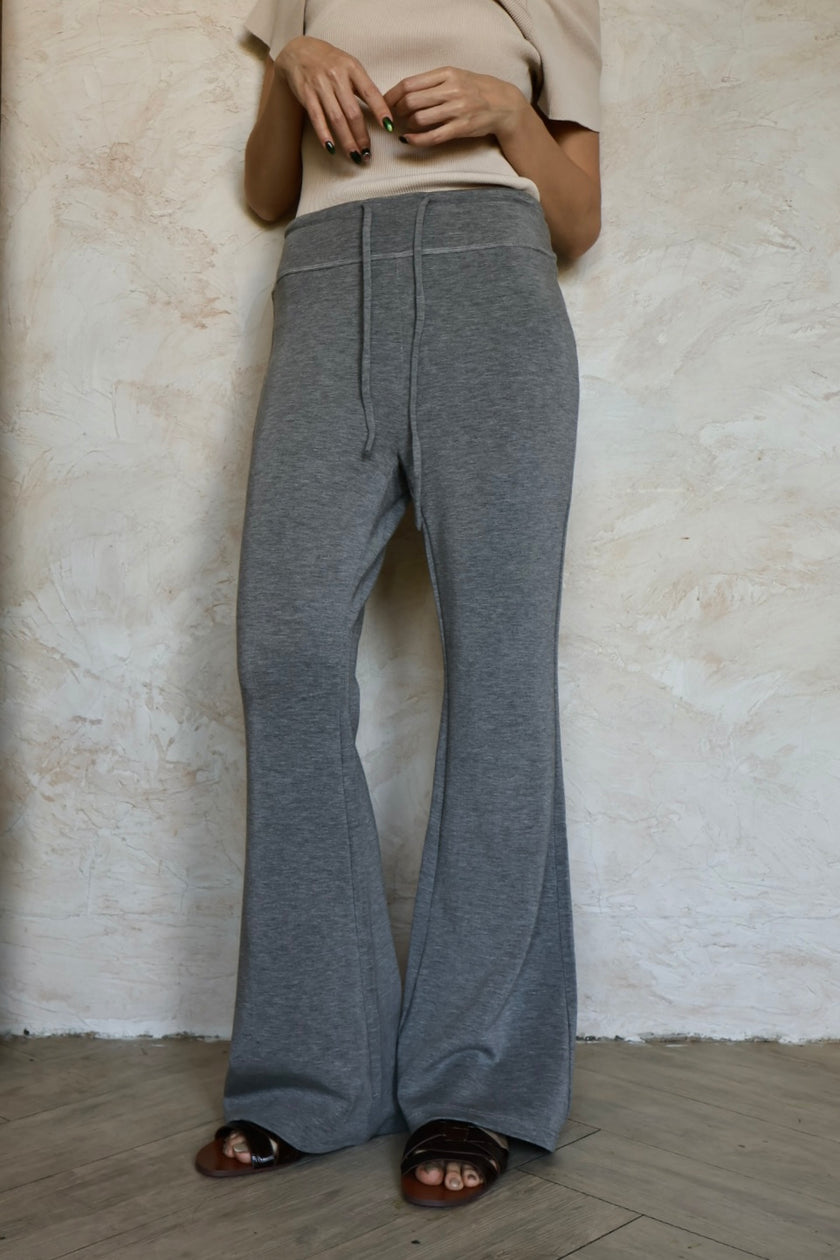 空氣感運動休閒褲-灰