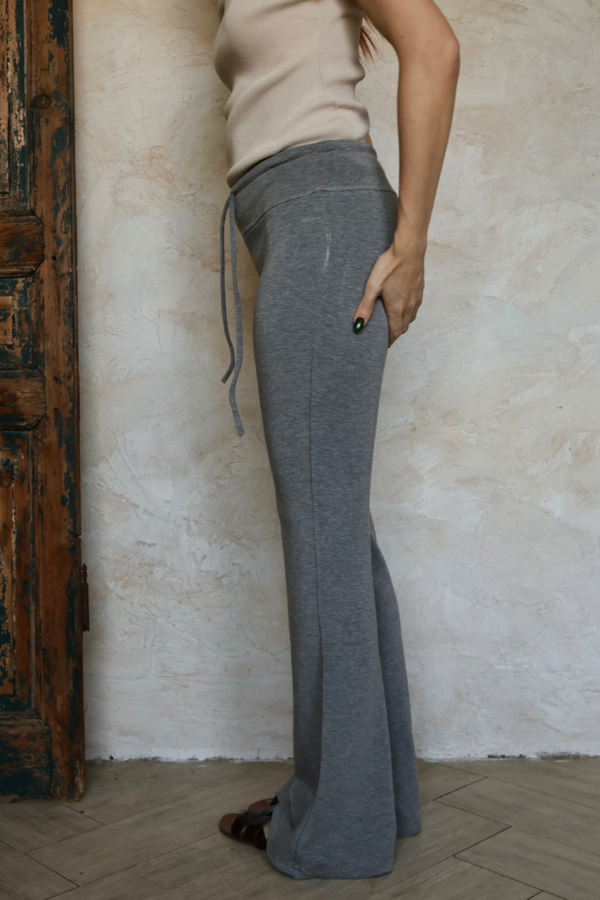 空氣感運動休閒褲-灰