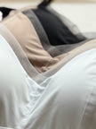 面膜網紗Bra top-杏