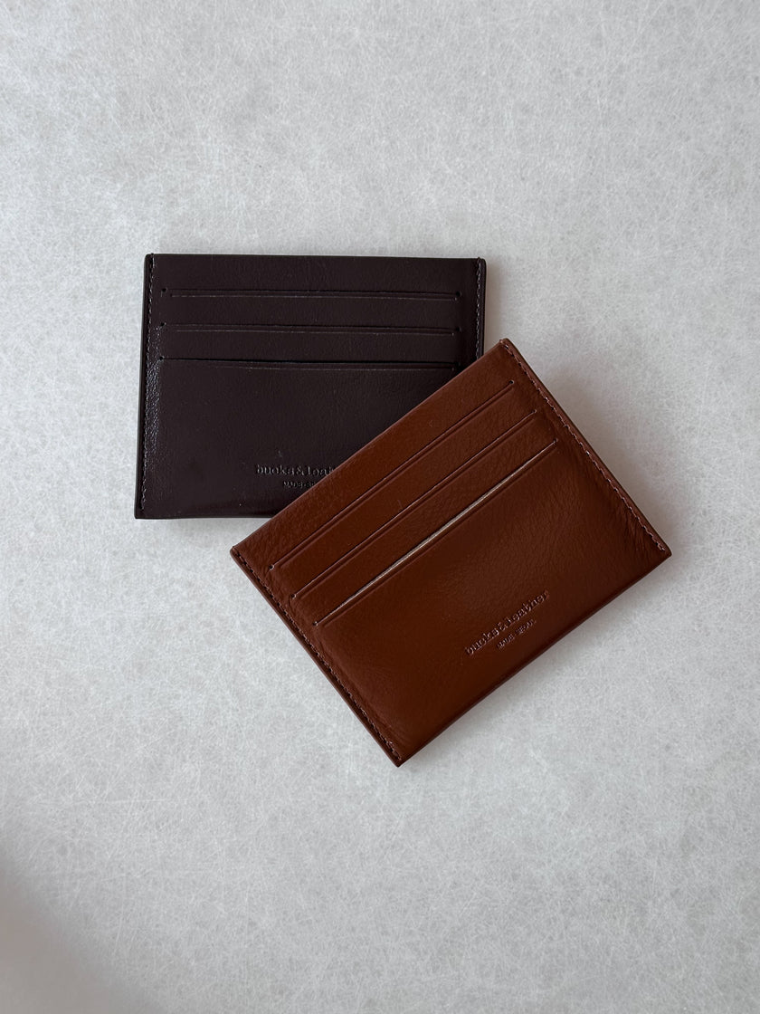 博主真皮質感卡夾