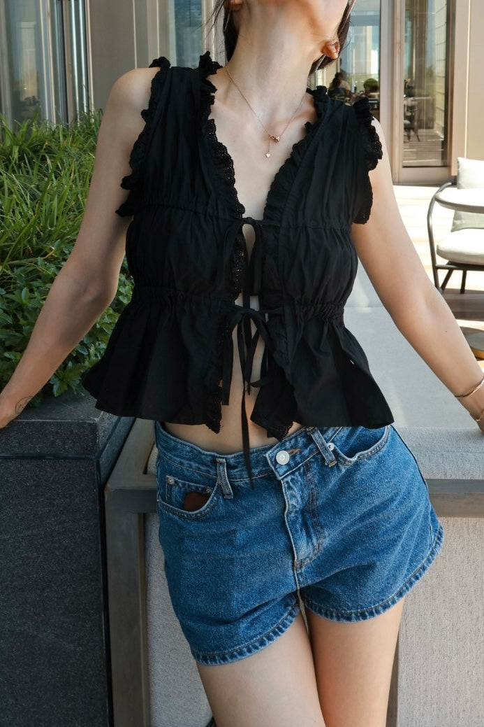 完美比例牛仔短褲