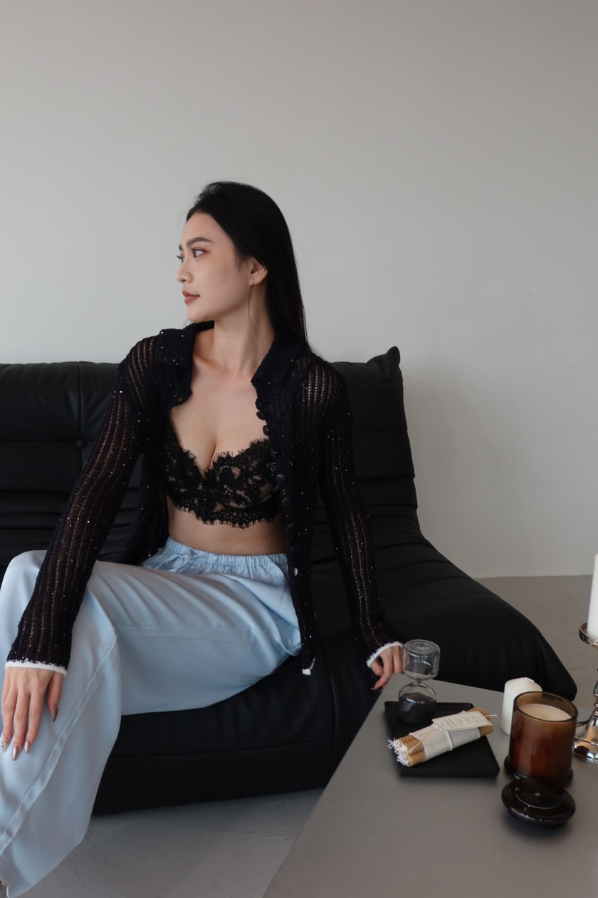 法式睫毛蕾絲馬甲內衣