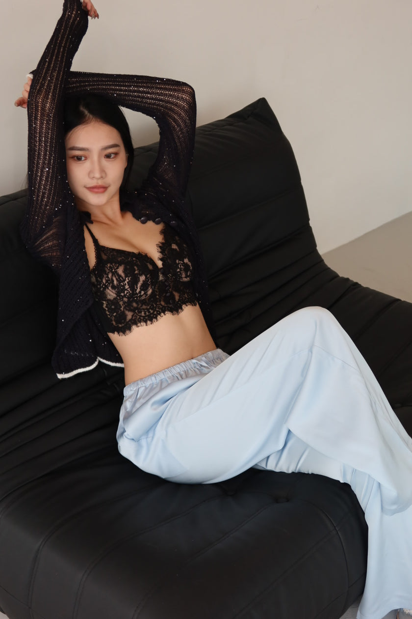 法式睫毛蕾絲馬甲內衣