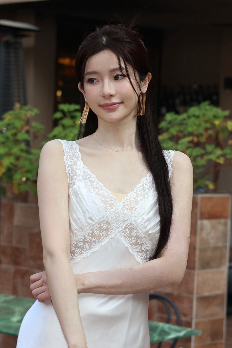 午夜星河流蘇耳環-金